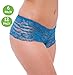 Unique Styles 6-Pack or 12-Pack Lace Boyshorts Panties - Assorted Colors