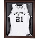 Mounted Memories San Antonio Spurs Brown Framed Jersey Display Case