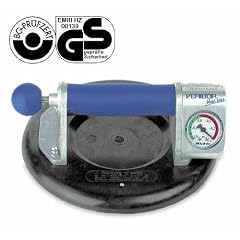 Veribor Zugpumpensauger mit Manometer, Tragkraft 120 kg, inkl. Koffer