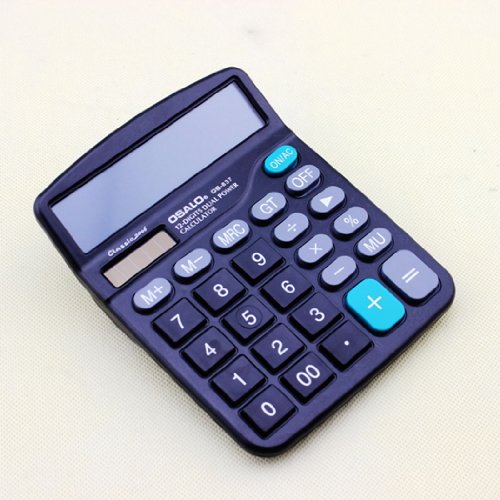 Classical Calculator with High Plastic Key,osalo Os-837 Electronic Calculator