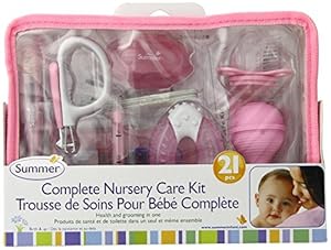 Summer Infant Complete Nursery Care Kit, Pink/White
