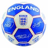 England Signature Football - Blue/White, Size 5