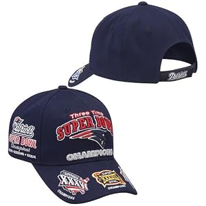 Reebok New England Patriots Super Bowl Champions Commemorative Cap