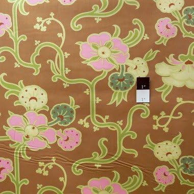 Amy Butler PWAB089 Gypsy Caravan Velvet Vine Almond Fabric by Yard