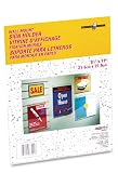 Deflecto 68201 Classic Image Wall Mount Plastic Sign Holder, 8-1/2W x 11H, Clear, Carton of 12