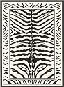 Home Dynamix Area Rugs: Zone: 7160: Zebra Rug: 2' X 3' Rectangle