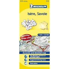 Isere, Savoie (Michelin Local Maps)