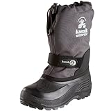 Kamik Waterbug 5 Cold Weather Boot (Toddler/Little Kid/Big Kid),Charcoal,3 M US Little Kid