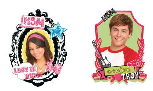 Wesco High School Musical Picture Frame Twinpack - Graffiti Design
