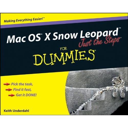  Mac OS X Snow Leopard Just the Steps For Dummies 