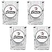 Houston Astros MLB 4pc Square Shot Glass Set by Great American Products