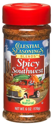 Celestial Seasonings Spicy Southwest, 6-Ounce Bottle (Pack of 5) by Celestial Seasonings