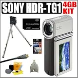 Sony HDR-TG1 4MP High Definition Handycam Camcorder Plus 4GB Accessory Outfit - Sony ASONHDRTG1K1