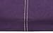 Fresh Home Elements FHE 30” Folding Storage Ottoman Bench, 30 x 15 x 15, Purple Microsuede Fabric, Easy Transformation for Extra Storage, Seating, and Foot Rest, Family, Guests, Decluttering