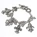 Fashion Charm Bracelet; 8