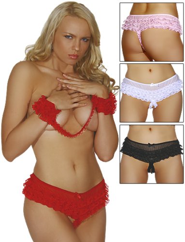 Sinfully Sweet Crotchless G-String