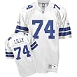 Reebok Dallas Cowboys Legends Bob Lilly Replica White Jersey