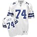 Reebok Dallas Cowboys Legends Bob Lilly Replica White Jersey