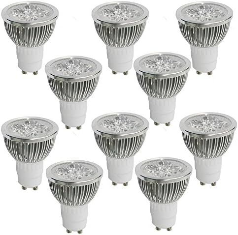 Prodeals® GU10 8W 110V Pack of 10 Warm White Replacement LED Light Bulb Spotlight Lamp