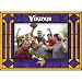 Minnesota Vikings Art Glass Horizontal Frame