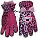 N'Ice Caps Kids Cute Animal Faces Cold Weather Thinsulate Waterproof Gloves