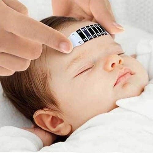 Store anywhere Baby Forehead Strip Thermometer for kids child babies