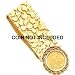 14K Gold Coin Bezel Money Clip