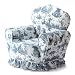 My Twinn Doll's Blue Floral Easy Chair