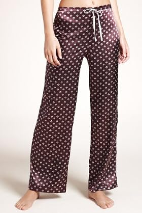 Autograph Floral Drawstring Satin Pyjama Bottoms