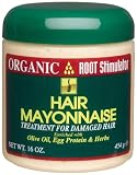 Organic Root Stimulator Hair Mayonnaise, 20-ounce Jar, (Pack of 2)