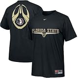 Nike Florida State Seminoles (FSU) Black 2008 Team Issue T-shirt