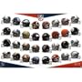 (24x36) NFL (Logo Helmets) Sports Poster Print