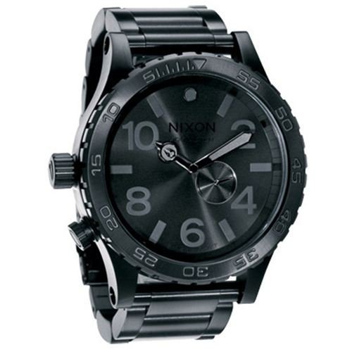 Nixon Men's '51-30' Tide Subdial All Black Watch A057-001-00