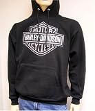 Harley Davidson Bar & Shield Hooded Sweatshirt for Wild Prairie Harley-Davidson. High qualilty, two hand-warmer pockets, Harley-Davidson Bar & Shield on front, and our stunning Wild Prairie Harley-Davidson logo on back. 50% preshrunk cotton, 50% poly. R302050030