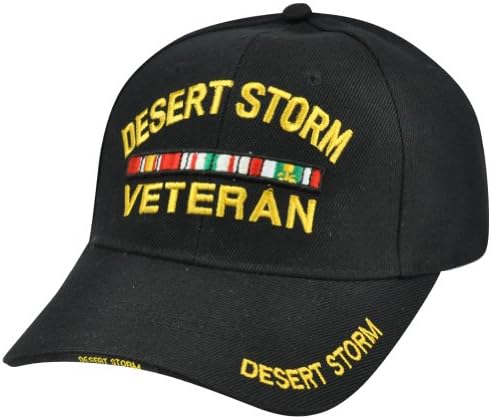 Desert Storm Veteran Gulf War Operation Hat Cap Constructed Adjustable Velcro
