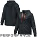 Nike New York Mets Ladies Black Therma-FIT Full Zip Performance Hoody Sweatshirt