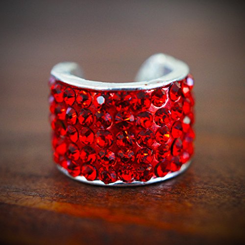 UltraScope Crystal Stethoscope Charm - Cherry Red