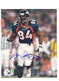 Shannon Sharpe Autographed/Hand Signed Denver Broncos 8x10 Photo