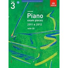 Selected Piano Exam Pieces 2011 & 2012, Grade 3, with CD (ABRSM Exam Pieces)
