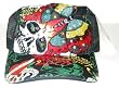 Ed Hardy Black Rhinestone Cap - Skull & Butterfly Design