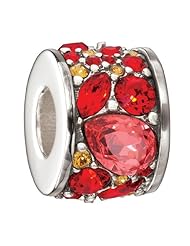 Authentic Chamilia Charm "Mosaic" Chianti Swarovski 2025-0771