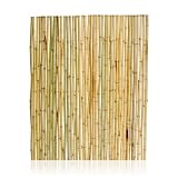 Bamboo Hardwoods 90190 Sustainable Rolled Tonkin Bamboo Fence, 4-Foot by 8-Foot by 3/4-Inch