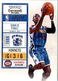 2010 11 Playoff Contenders Plates & Patches Basketball Card # 46 Chris Paul New Orleans Hornets In a Protective Screwdown Display Case!