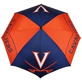 NCAA Virginia Cavaliers 62-Inch WindSheer Hybrid Umbrella