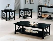 Cappuccino 3 Piece Occasional Table Set