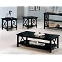 Cappuccino 3 Piece Occasional Table Set