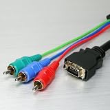 デジタルビデオシステムズ　アナログ D端子 3RCA 変換 ケーブル 3m DRC-03
