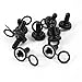 uxcell® 10 Pcs 11mm Thread Dia Rubber Toggle Switch Boot Weatherproof Cover
