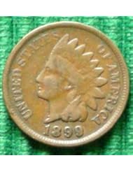 Indian Head Cent / Penny Mixed Date Circulated Good or Better