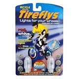Tireflys Motion Activated Valve Stem Lights- Red, White and Blue (Set of 2)
